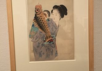 Japanese print by Takeuchi Keishu